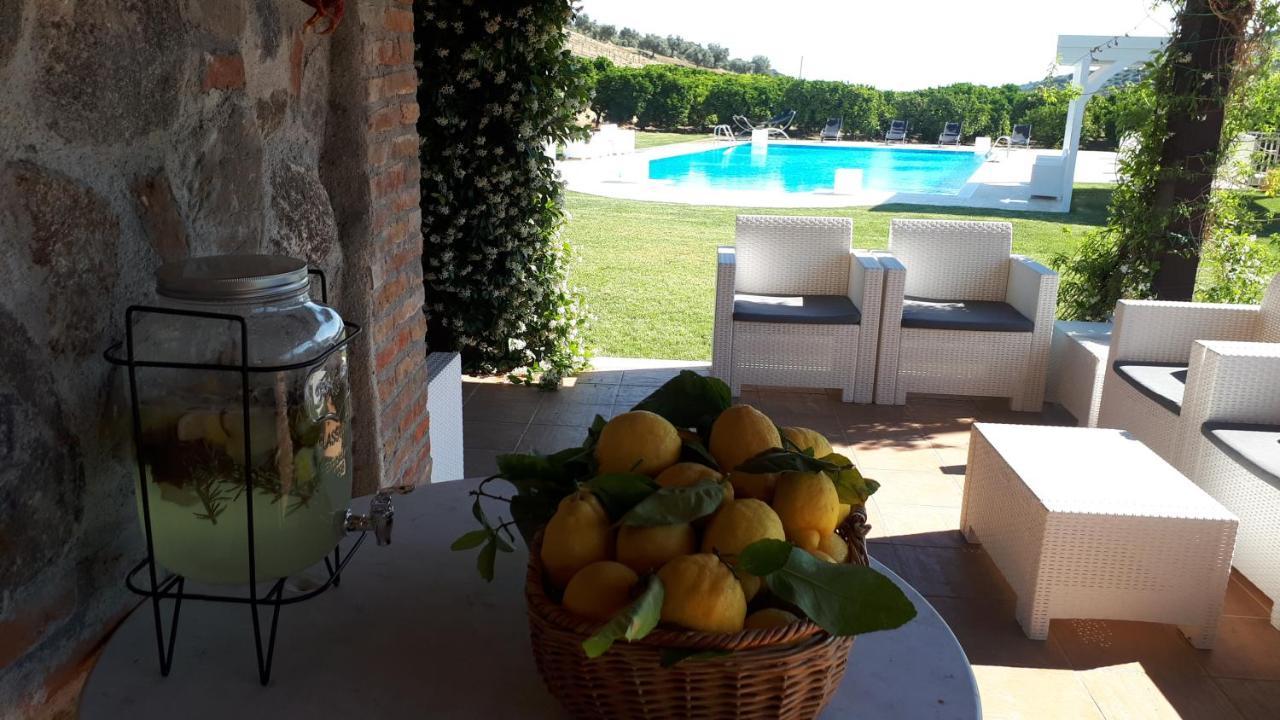 Agriturismo Trappeto Vecchio San Demetrio Corone Kültér fotó