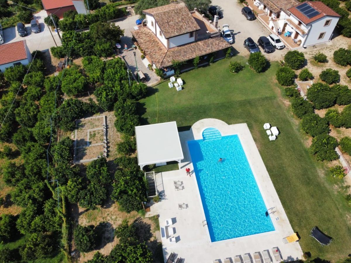Agriturismo Trappeto Vecchio San Demetrio Corone Kültér fotó