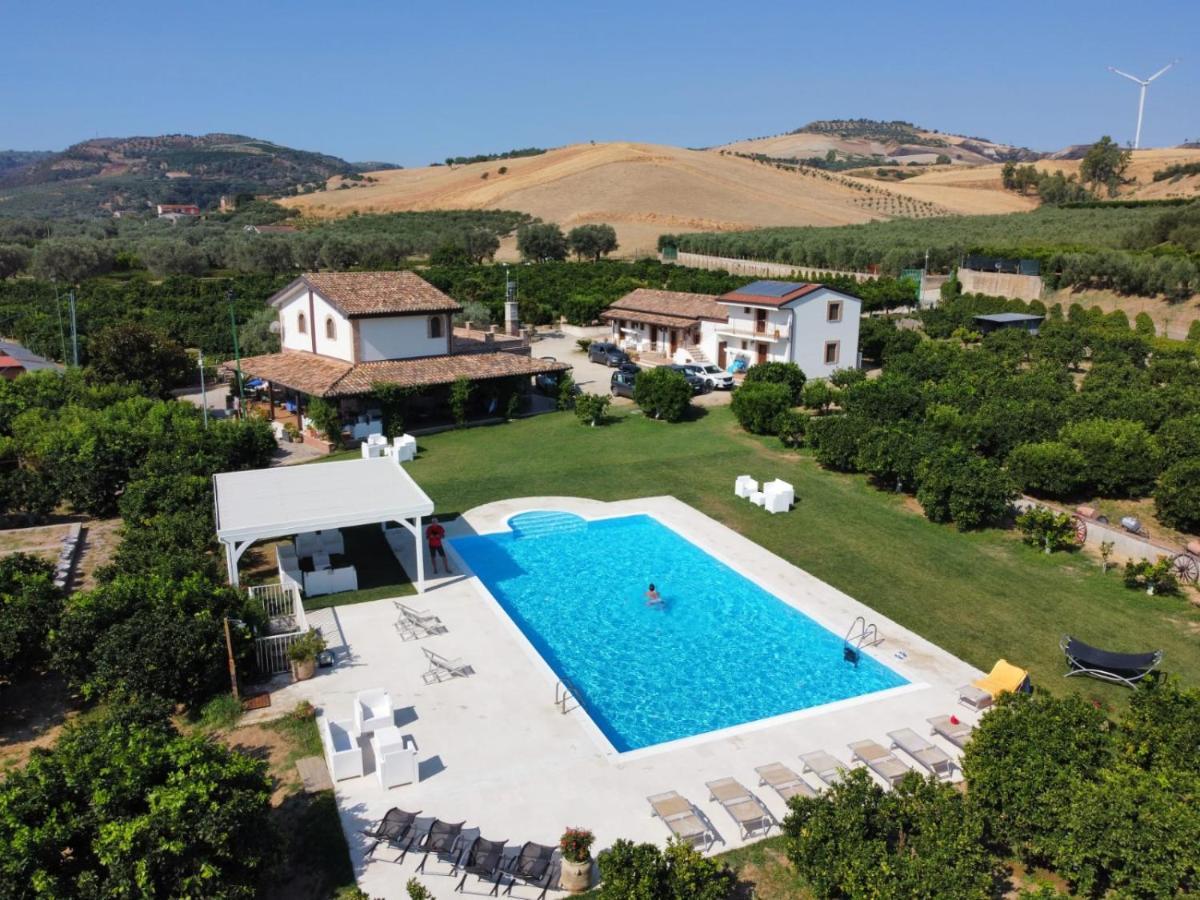 Agriturismo Trappeto Vecchio San Demetrio Corone Kültér fotó