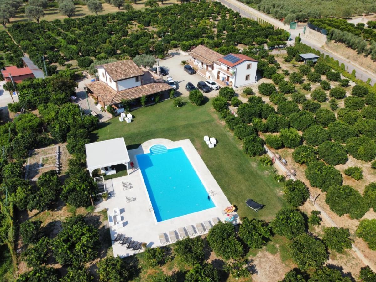 Agriturismo Trappeto Vecchio San Demetrio Corone Kültér fotó