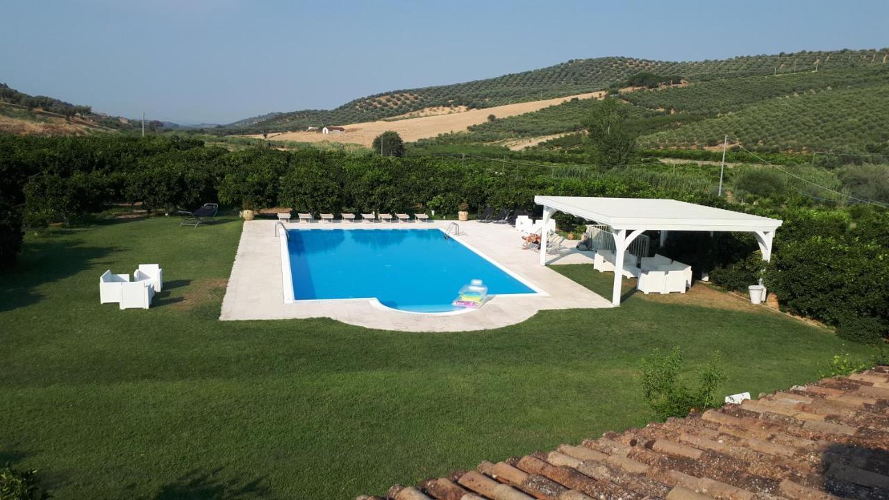 Agriturismo Trappeto Vecchio San Demetrio Corone Kültér fotó