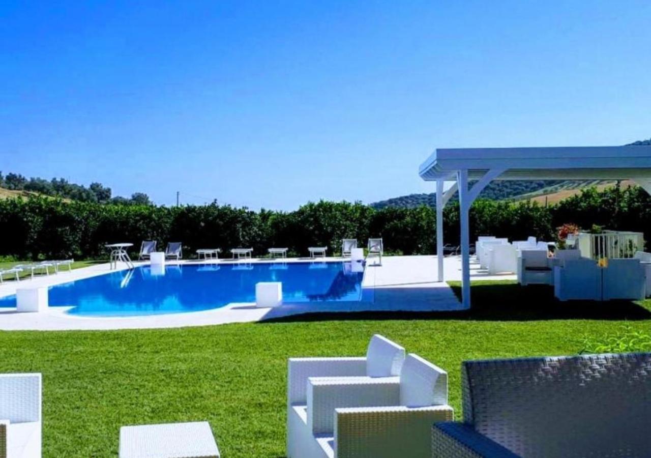 Agriturismo Trappeto Vecchio San Demetrio Corone Kültér fotó