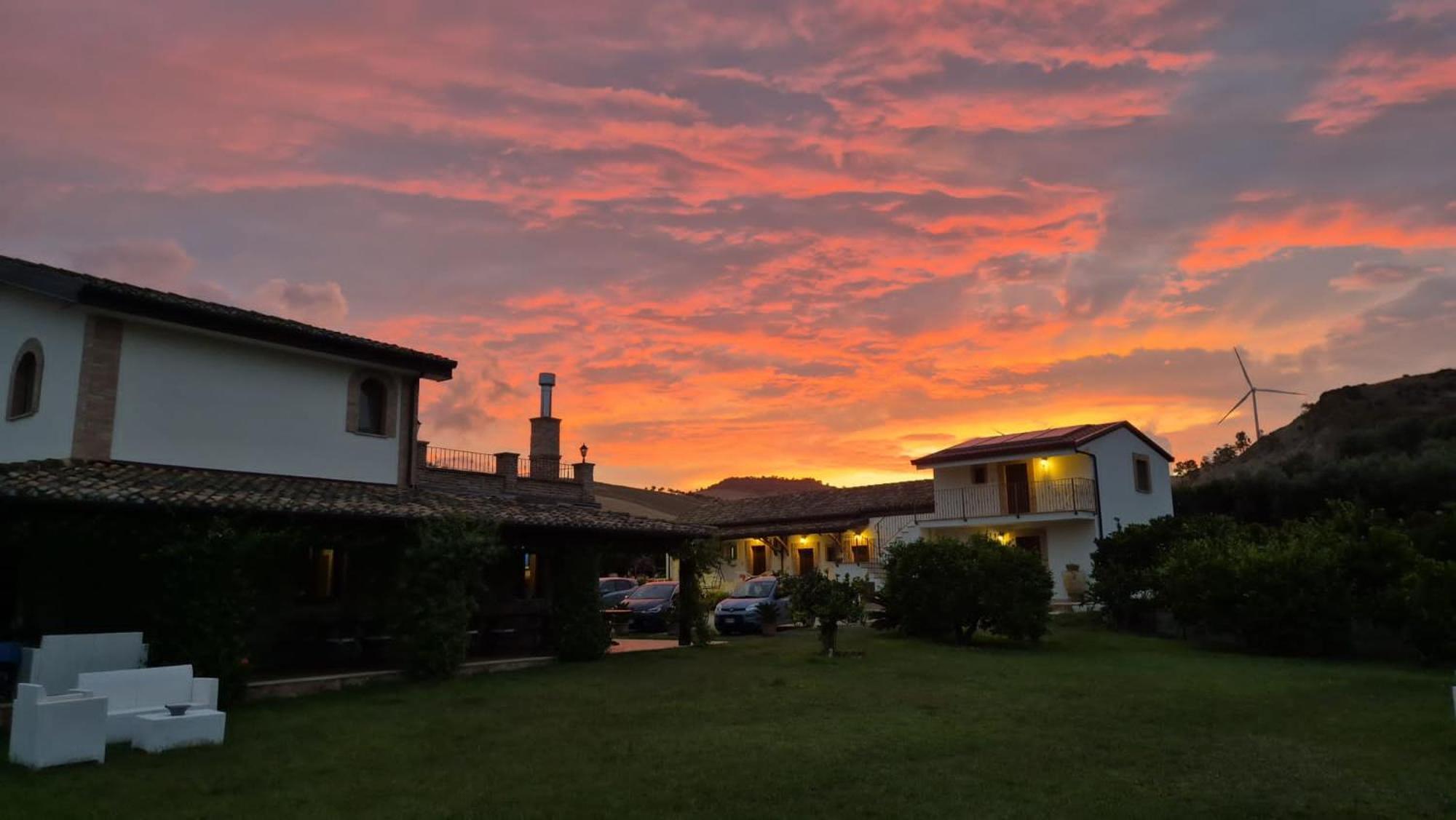 Agriturismo Trappeto Vecchio San Demetrio Corone Kültér fotó